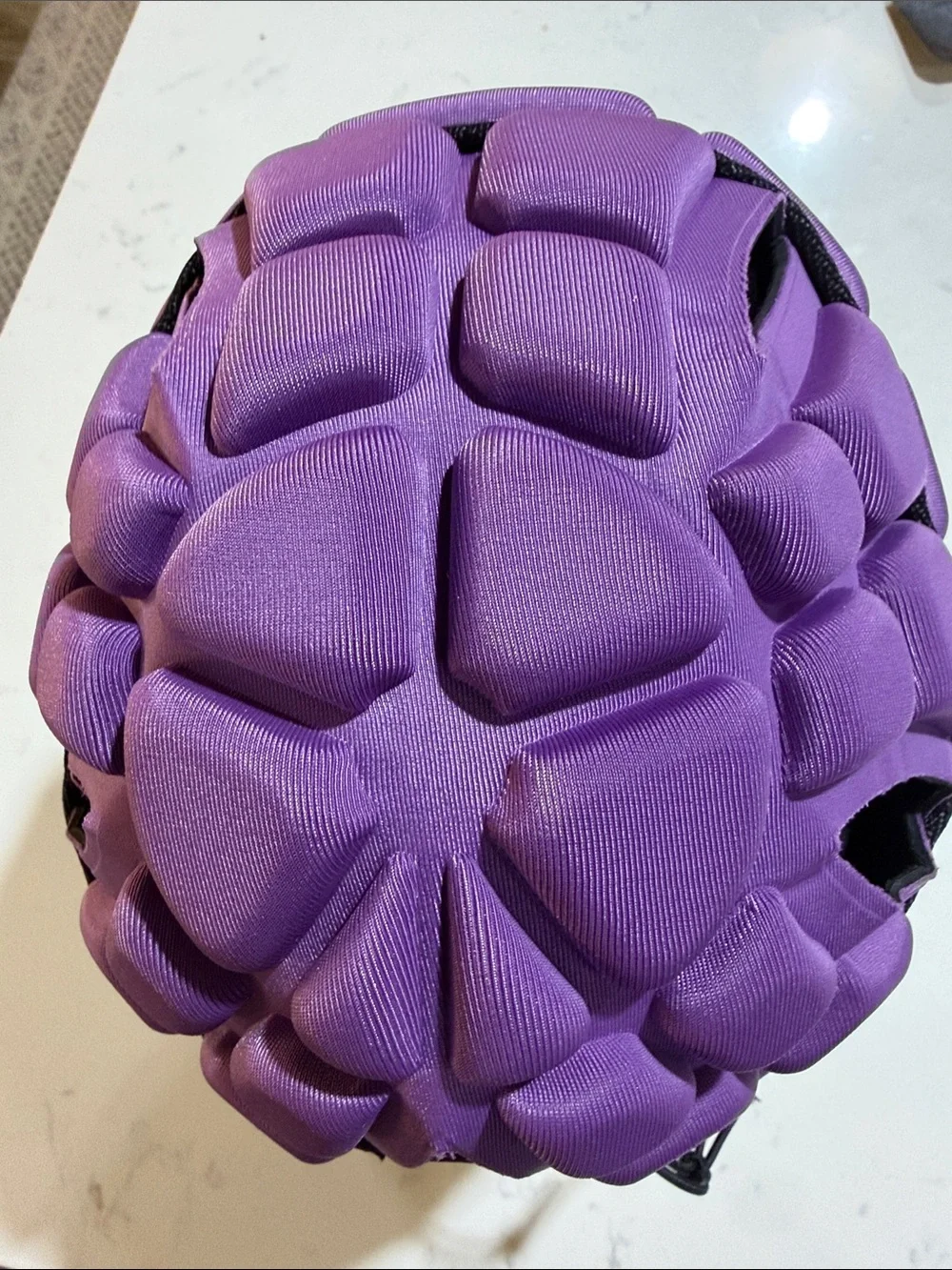 Purple Padded Kids Face Mask - Protective Sport Headgear . Small BB3